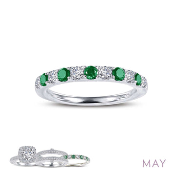 Lafonn May Birthstone Stackable Ring